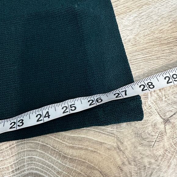 St. John Evening by Marie Gray Santan Knit Pants Dark Green 8 - Picture 7 of 8